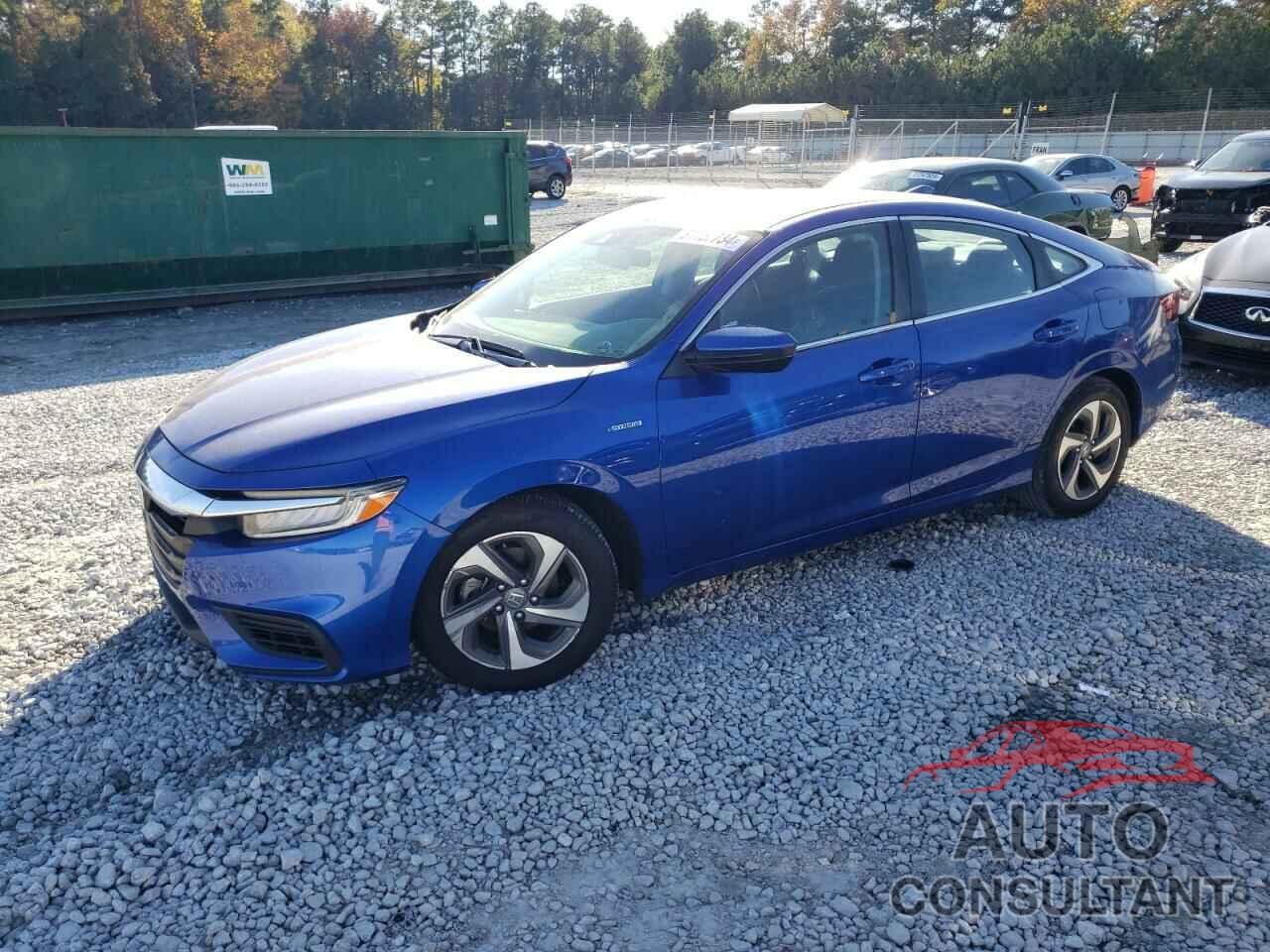 HONDA INSIGHT 2019 - 19XZE4F16KE006024