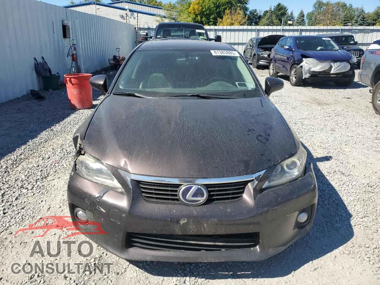 LEXUS CT 200 2012 - JTHKD5BH2C2106972