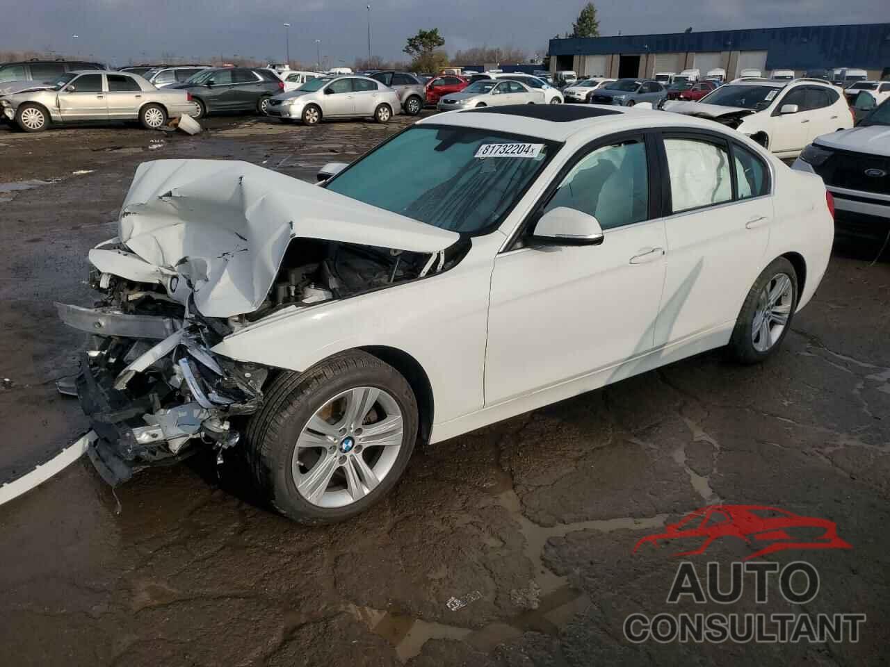 BMW 3 SERIES 2017 - WBA8D9C39HA011860