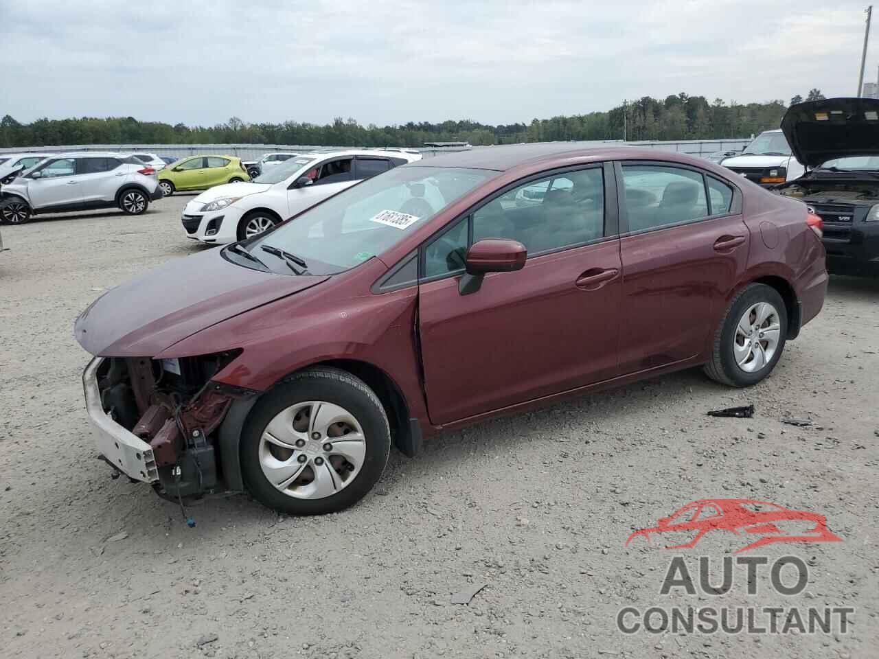 HONDA CIVIC 2014 - 2HGFB2F52EH534026
