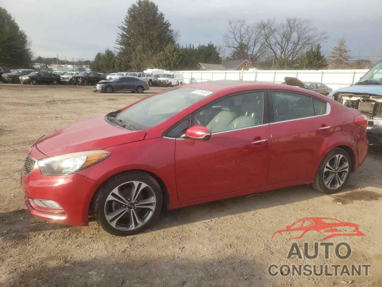 KIA FORTE 2016 - KNAFZ4A82G5612108