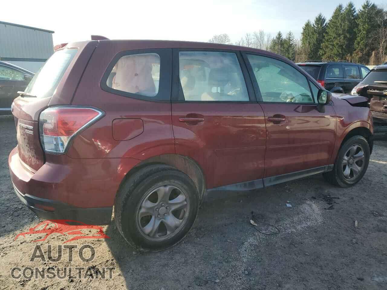 SUBARU FORESTER 2017 - JF2SJAAC0HG588622