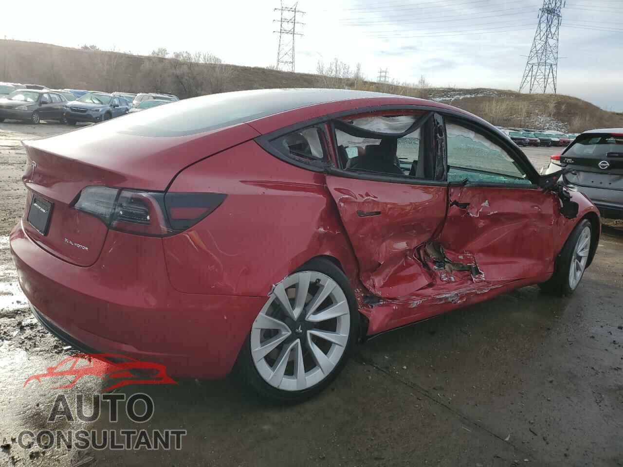 TESLA MODEL 3 2022 - 5YJ3E1EB7NF209209