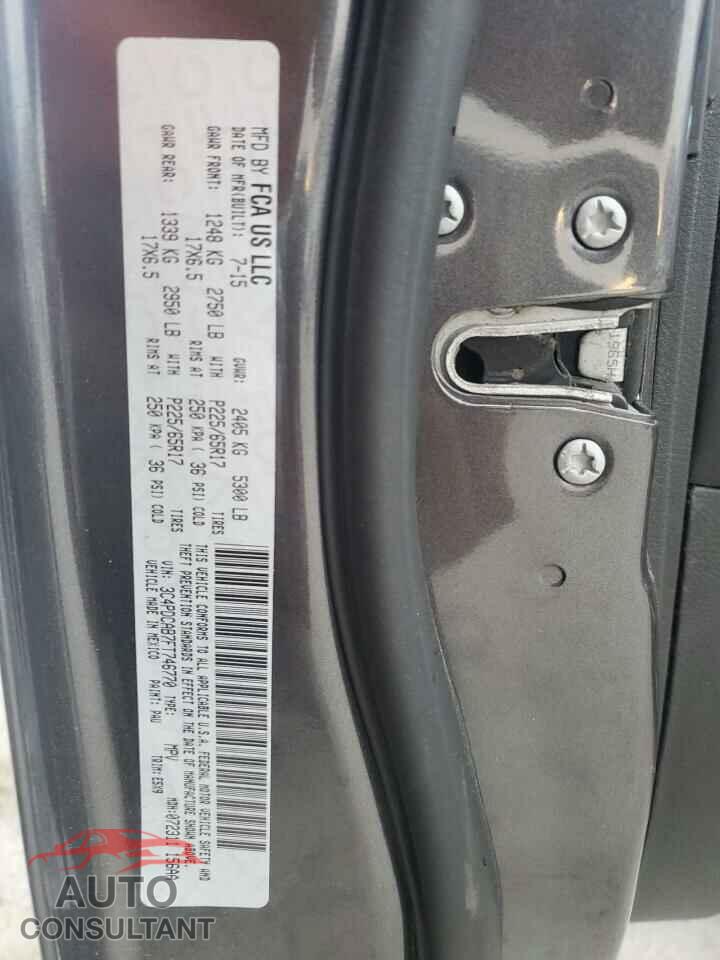 DODGE JOURNEY 2015 - 3C4PDCAB7FT746770