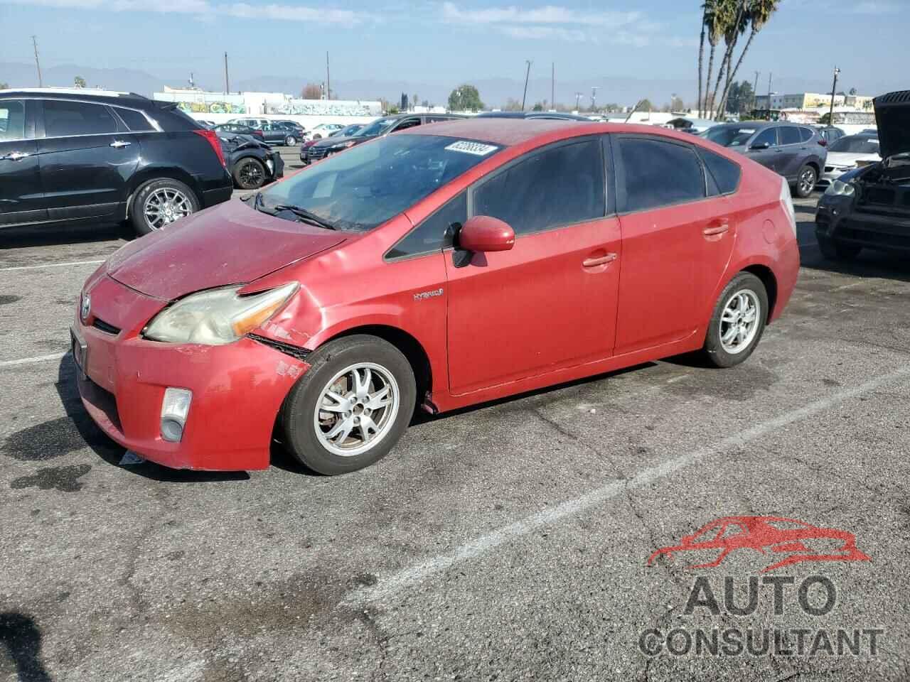 TOYOTA PRIUS 2010 - JTDKN3DU9A0054519