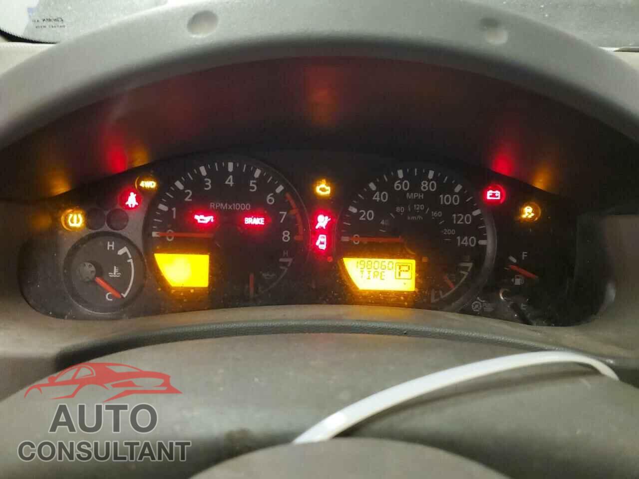 NISSAN FRONTIER 2012 - 1N6AD0EV2CC429623