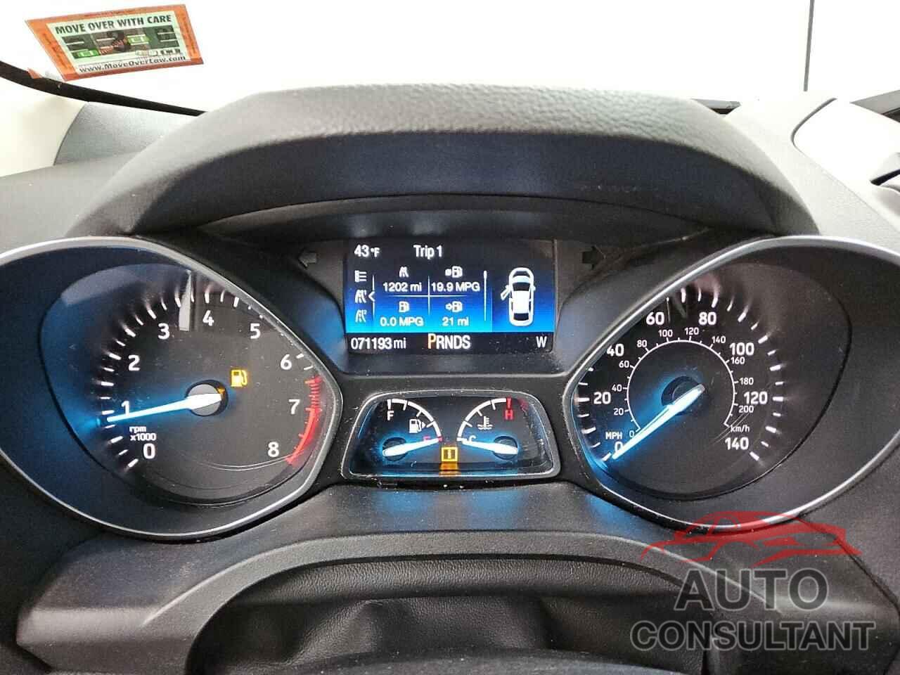 FORD ESCAPE 2019 - 1FMCU0F73KUC35411