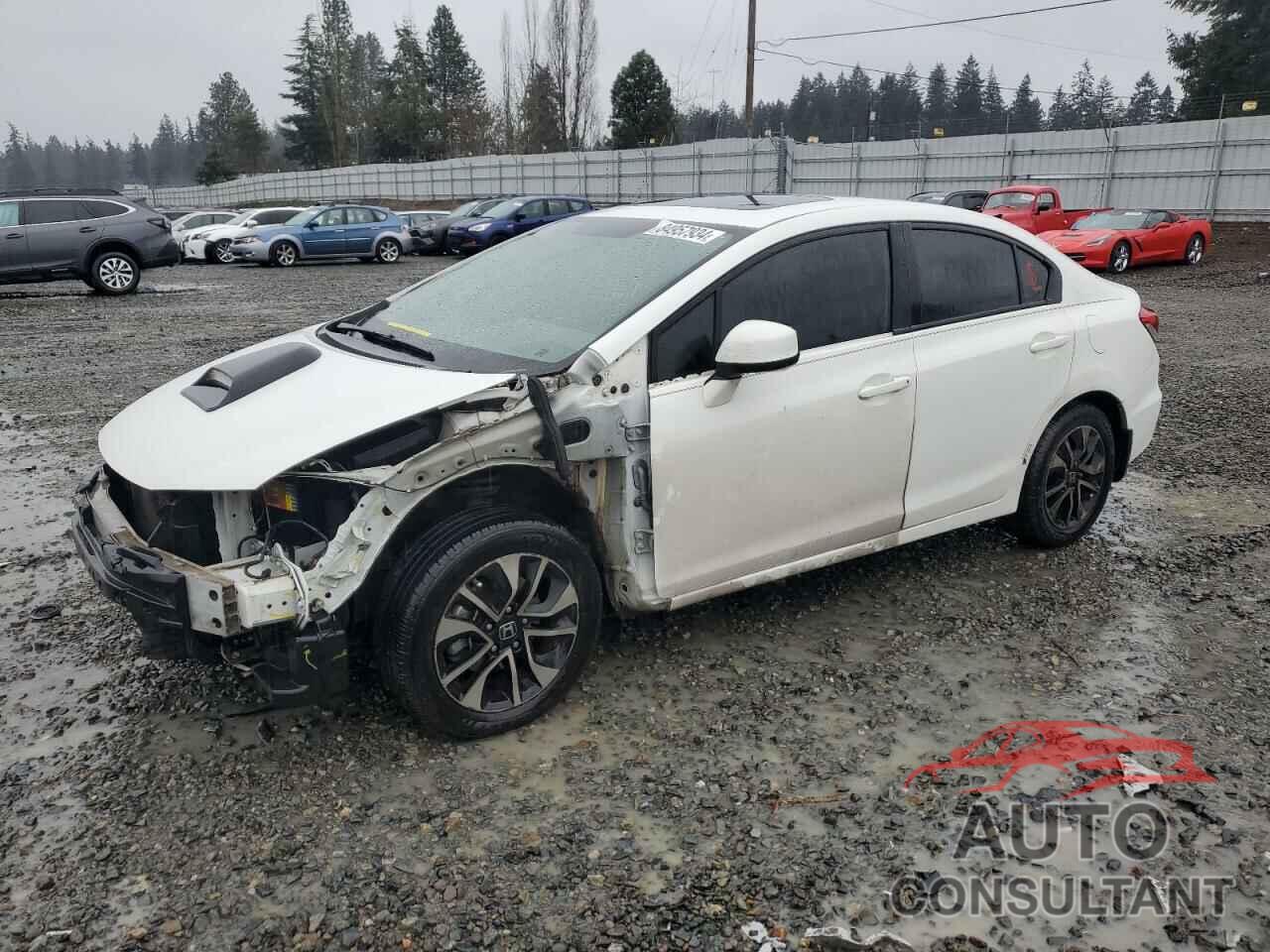 HONDA CIVIC 2013 - 19XFB2F83DE285657