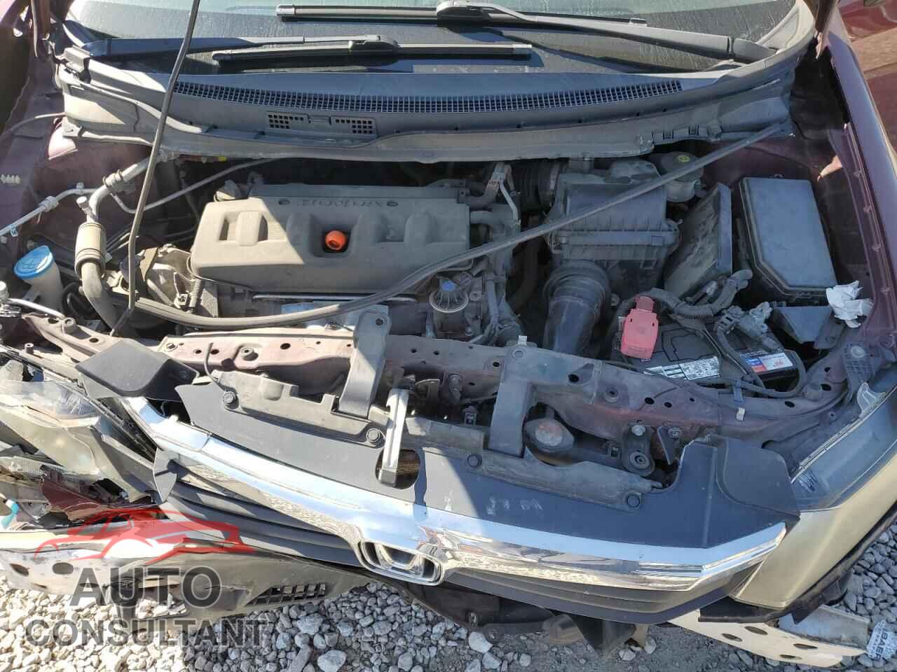 HONDA CIVIC 2012 - 19XFB2F55CE098103