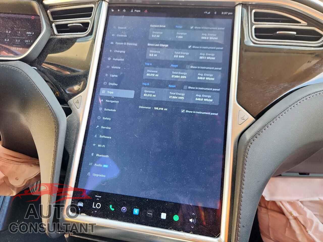 TESLA MODEL S 2015 - 5YJSA1S27FF086590