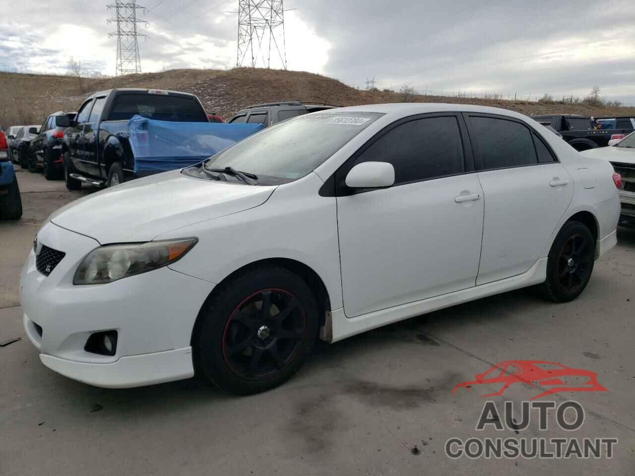 TOYOTA COROLLA 2009 - 1NXBU40E19Z077378