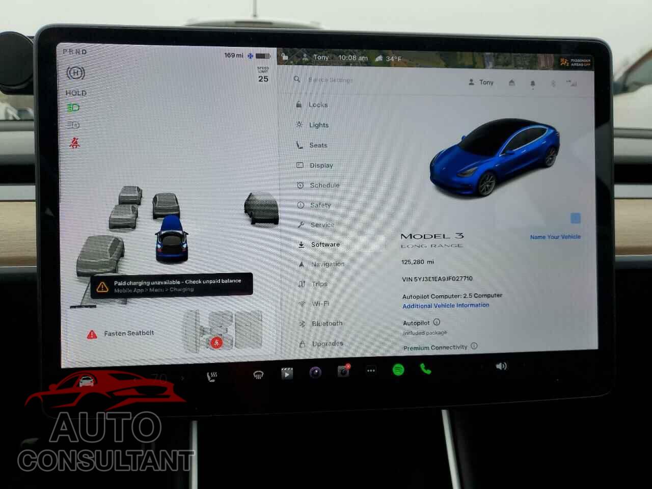 TESLA MODEL 3 2018 - 5YJ3E1EA9JF027710