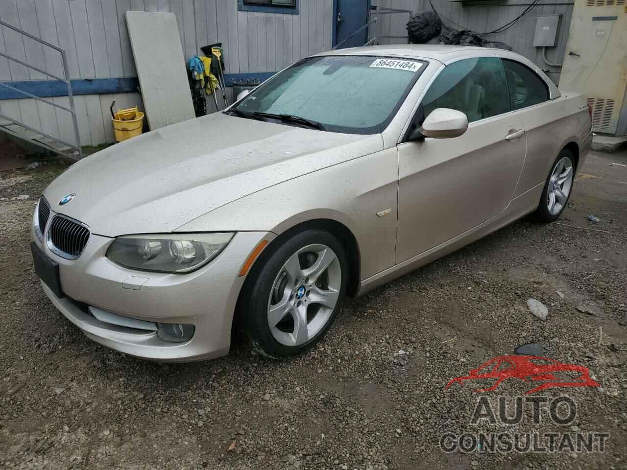 BMW 3 SERIES 2012 - WBADX7C57CE745135