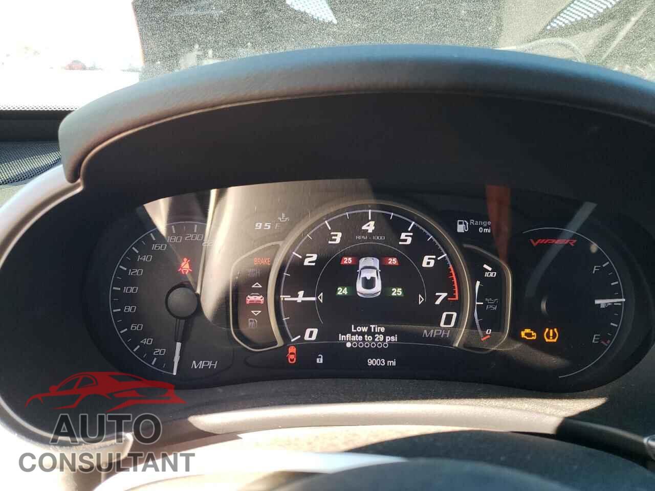 DODGE VIPER 2013 - 1C3ADEAZ2DV400237