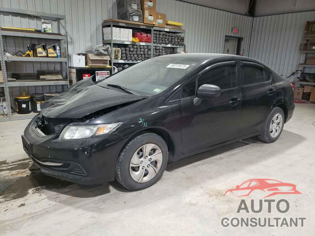HONDA CIVIC 2014 - 2HGFB2F54EH520693