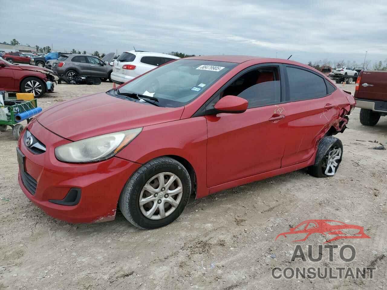 HYUNDAI ACCENT 2013 - KMHCT4AE3DU369614