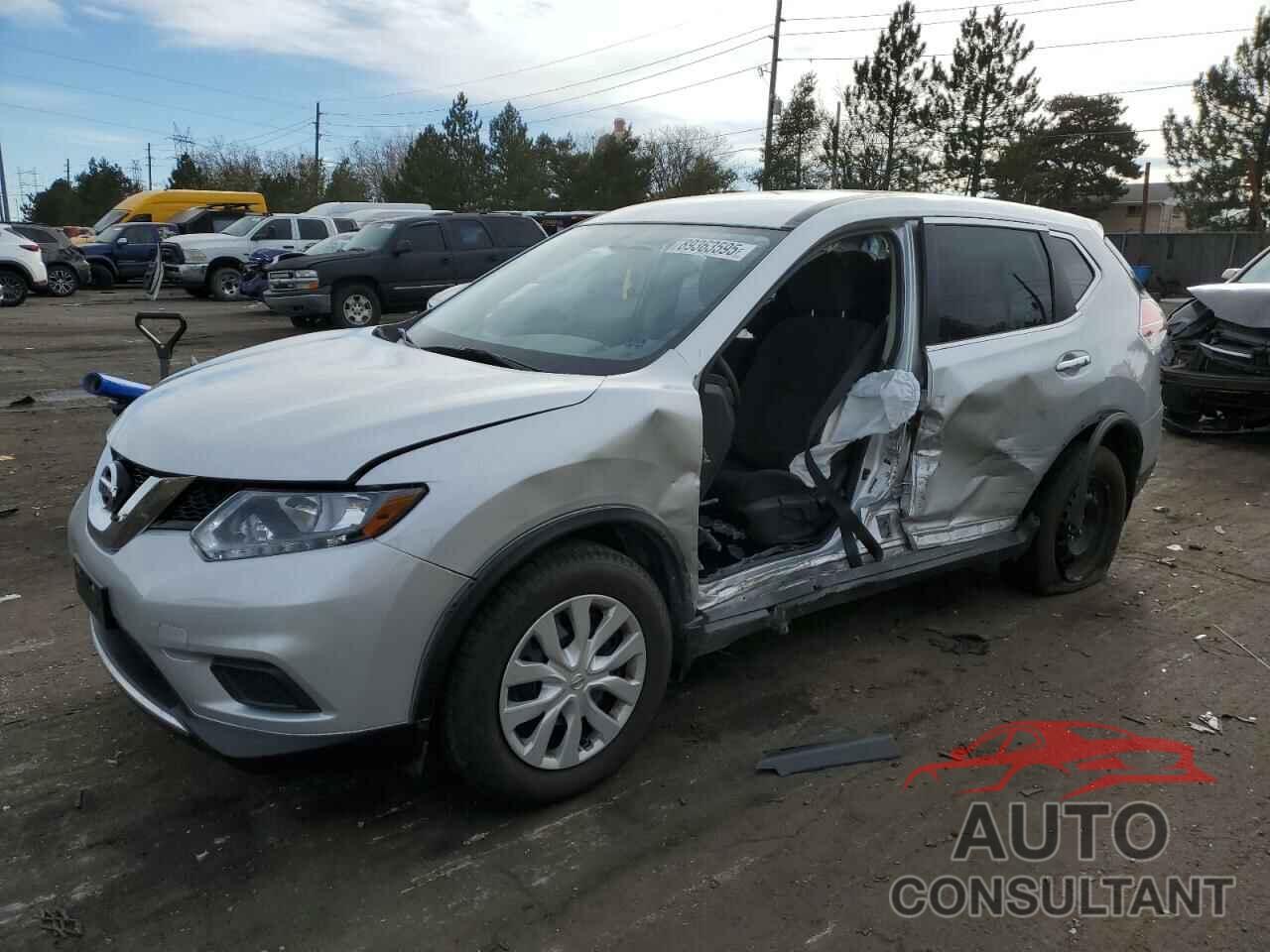 NISSAN ROGUE 2015 - KNMAT2MV8FP591109