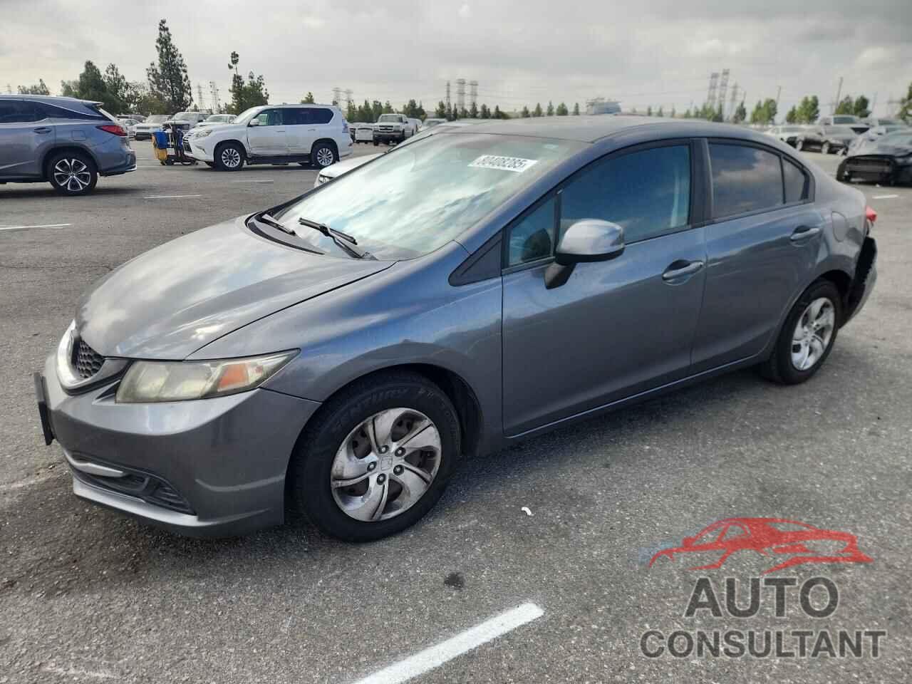 HONDA CIVIC 2013 - 19XFB2F55DE245148