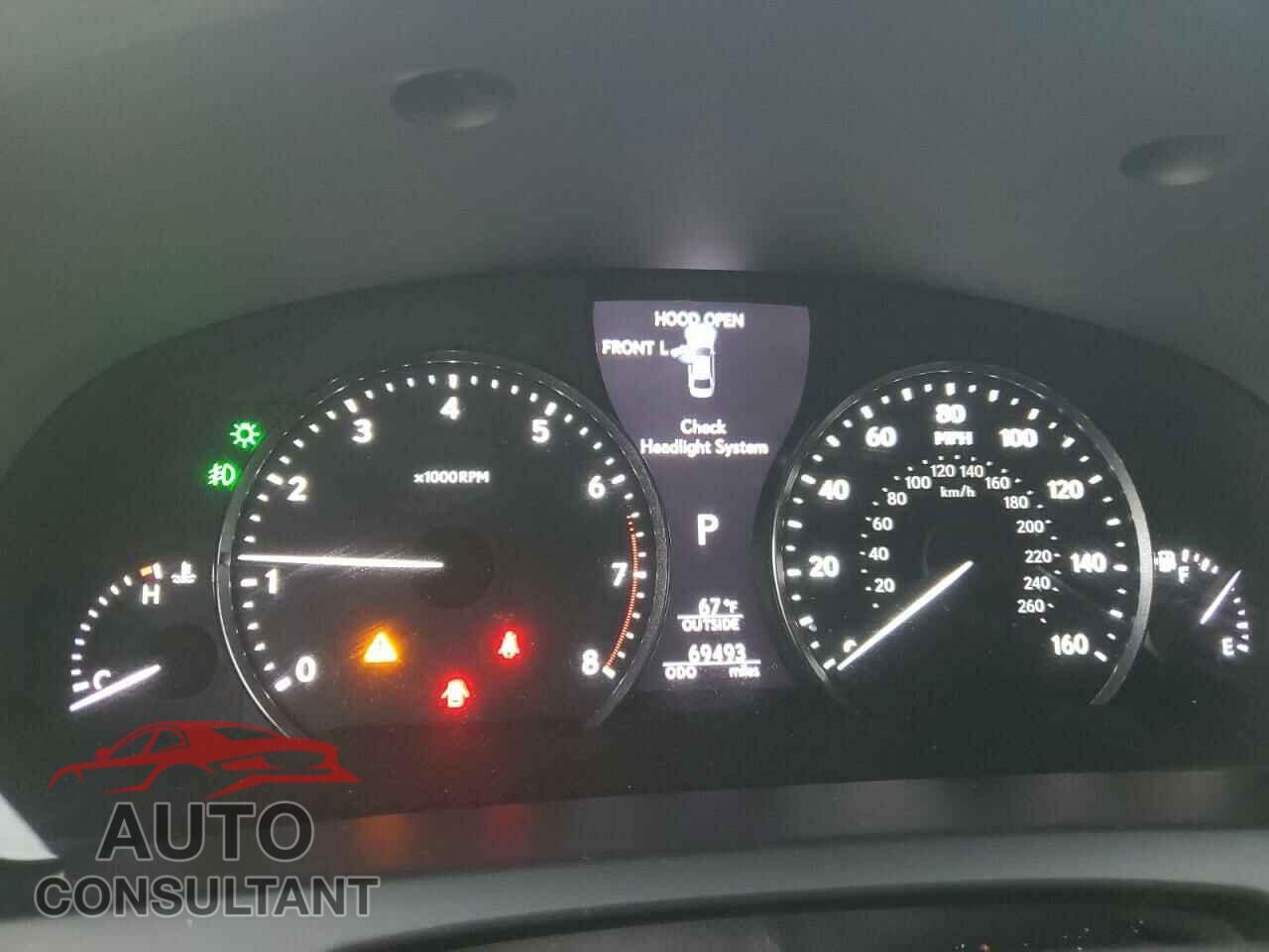 LEXUS LS460 2014 - JTHGL1EF3E5052370