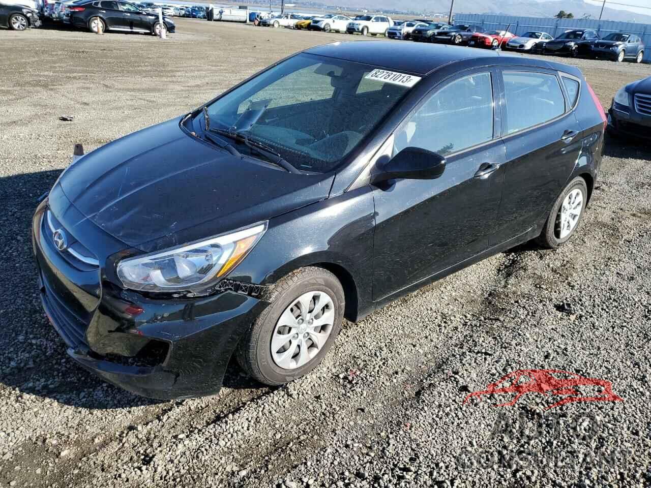 HYUNDAI ACCENT 2017 - KMHCT5AE7HU311176