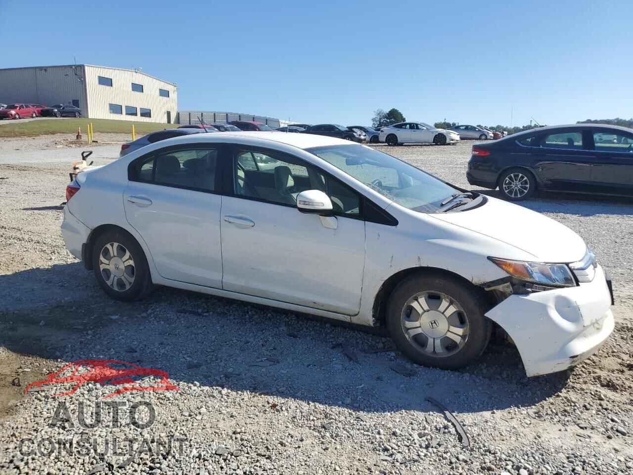 HONDA CIVIC 2012 - JHMFB4F28CS011338
