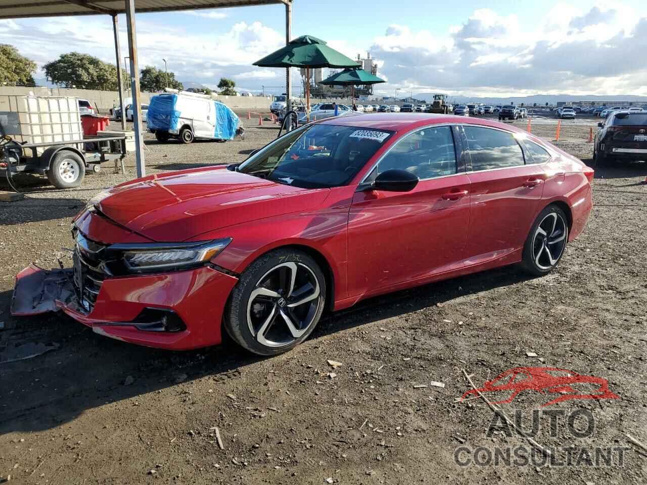 HONDA ACCORD 2022 - 1HGCV1F47NA016200