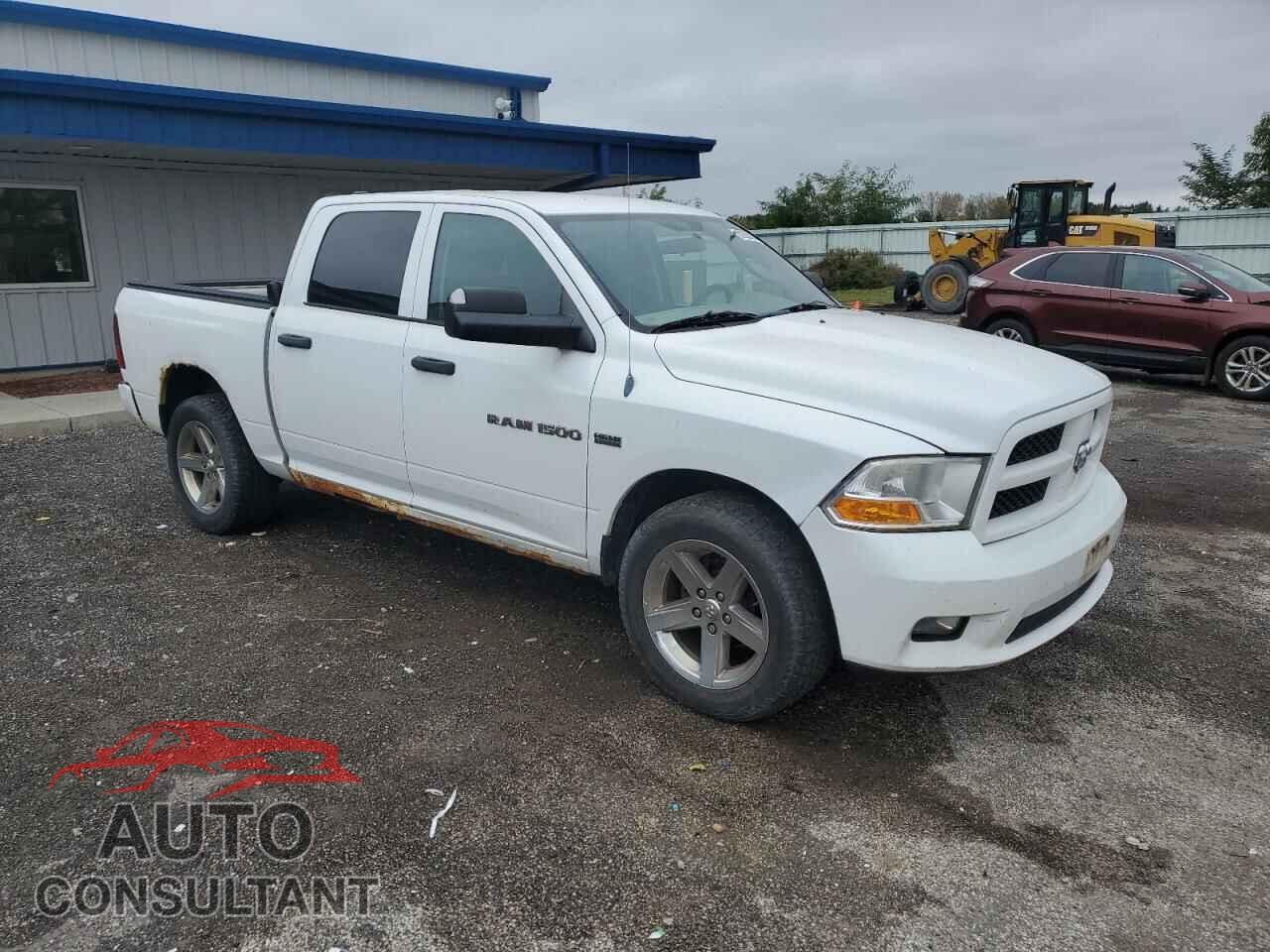 DODGE RAM 1500 2012 - 1C6RD7KT3CS214685