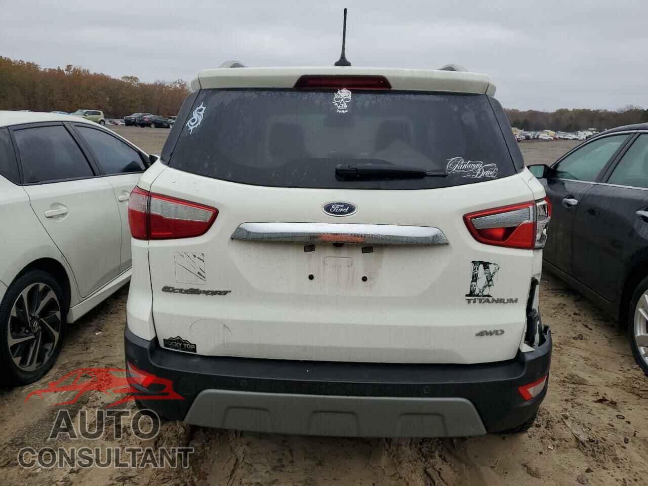FORD ECOSPORT 2019 - MAJ6S3KL2KC293825