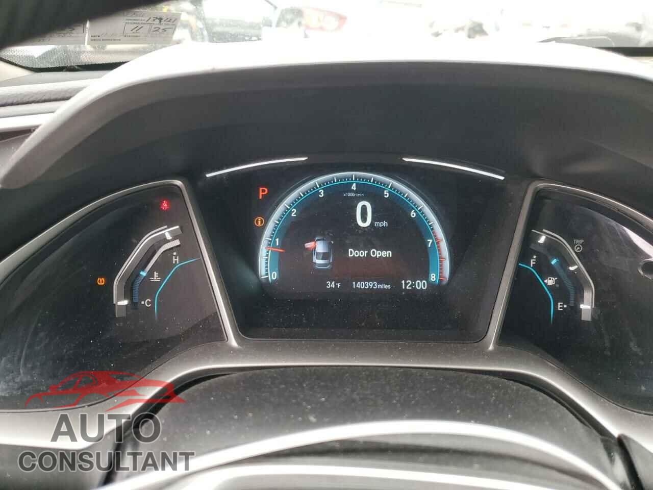 HONDA CIVIC 2017 - 19XFC2F79HE226641