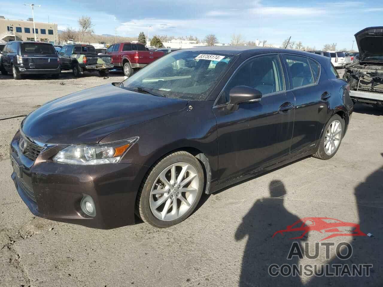 LEXUS CT 200 2012 - JTHKD5BH8C2120200