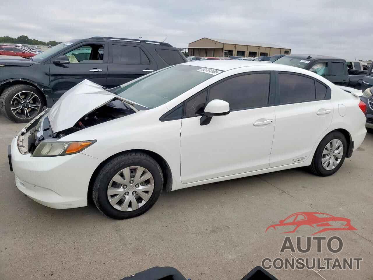 HONDA CIVIC 2012 - 19XFB2F51CE097787