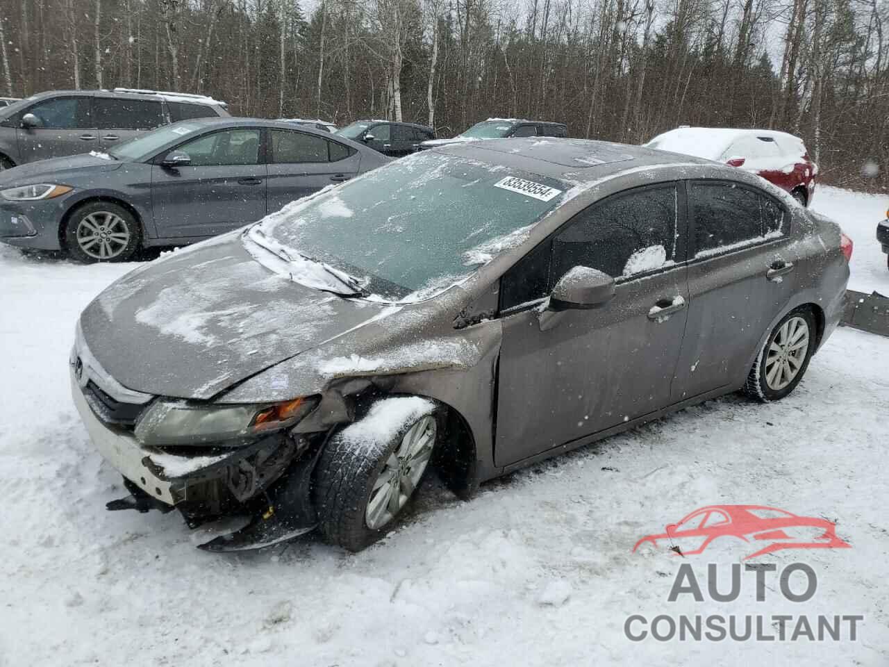 HONDA CIVIC 2012 - 2HGFB2F56CH026025