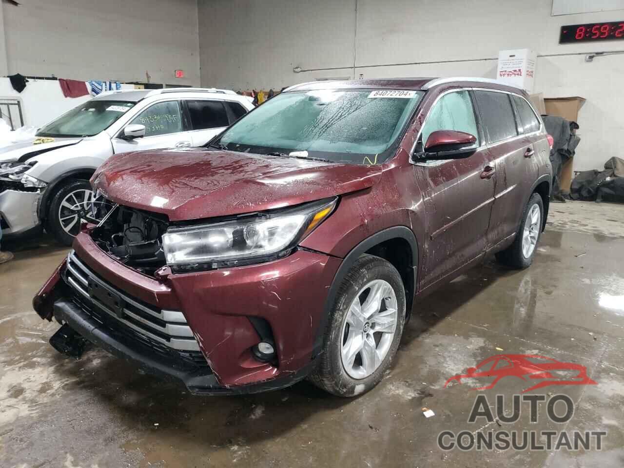 TOYOTA HIGHLANDER 2019 - 5TDDZRFH4KS998842