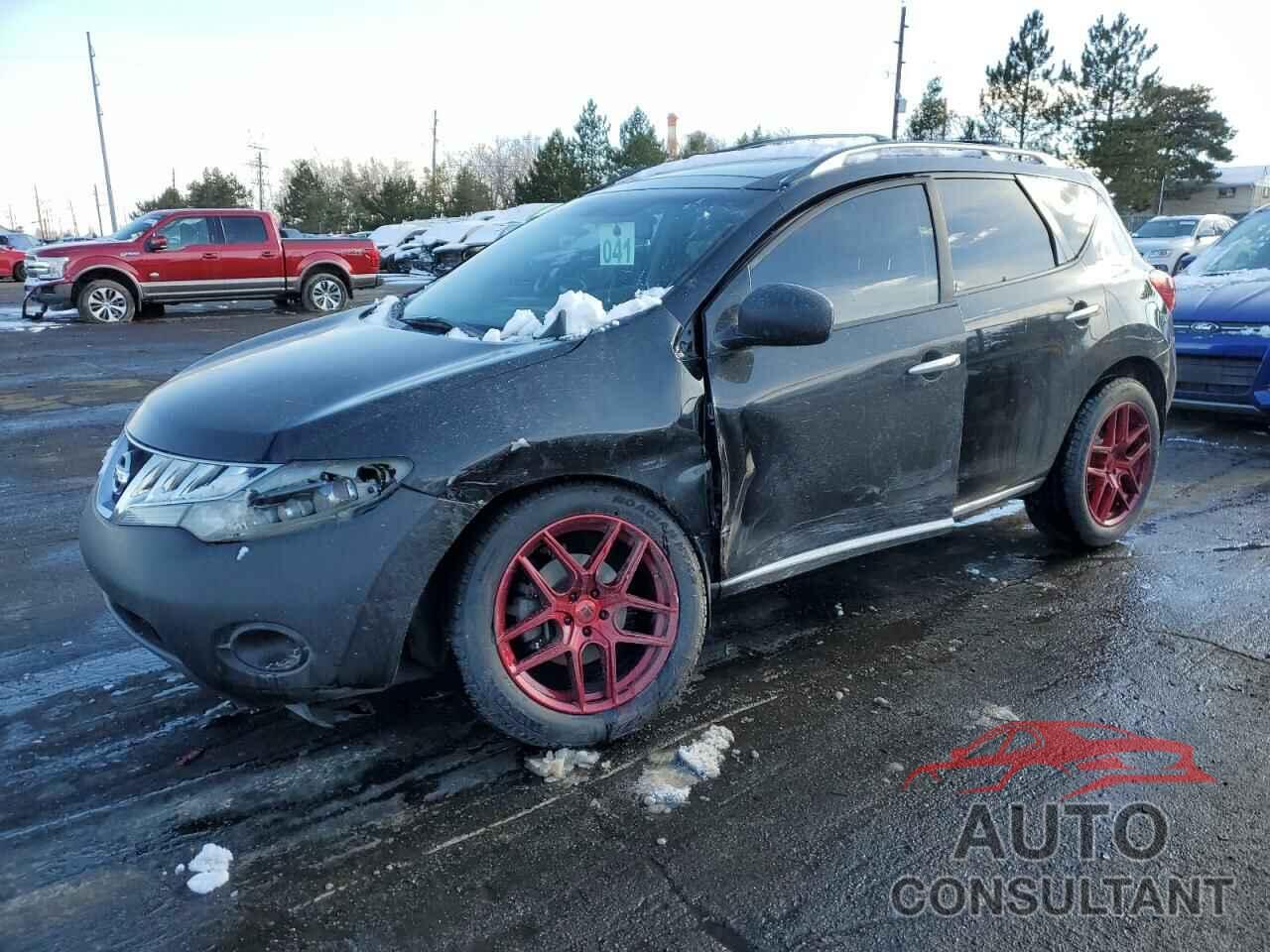 NISSAN MURANO 2009 - JN8AZ18W69W127942