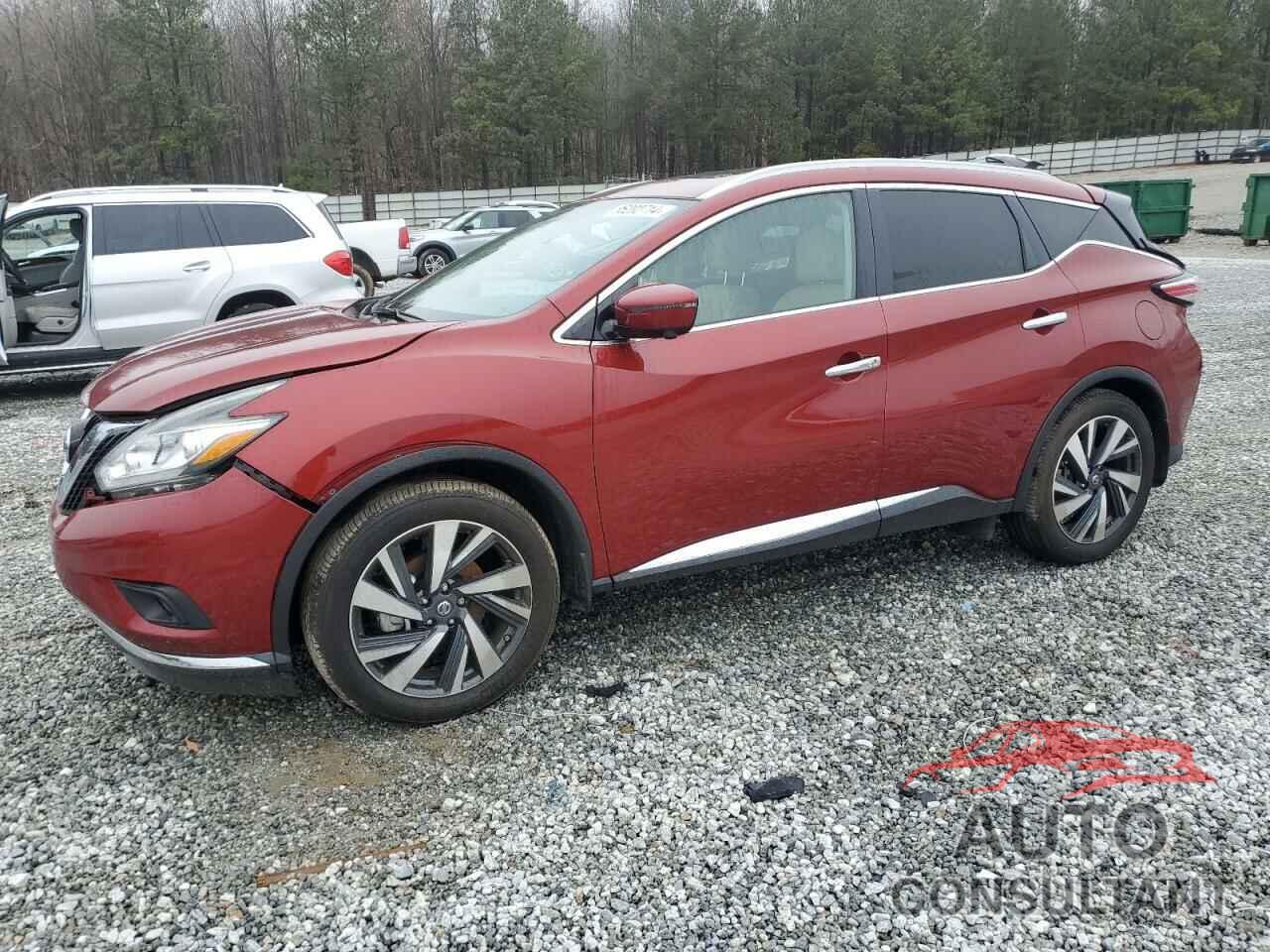 NISSAN MURANO 2018 - 5N1AZ2MG1JN190419