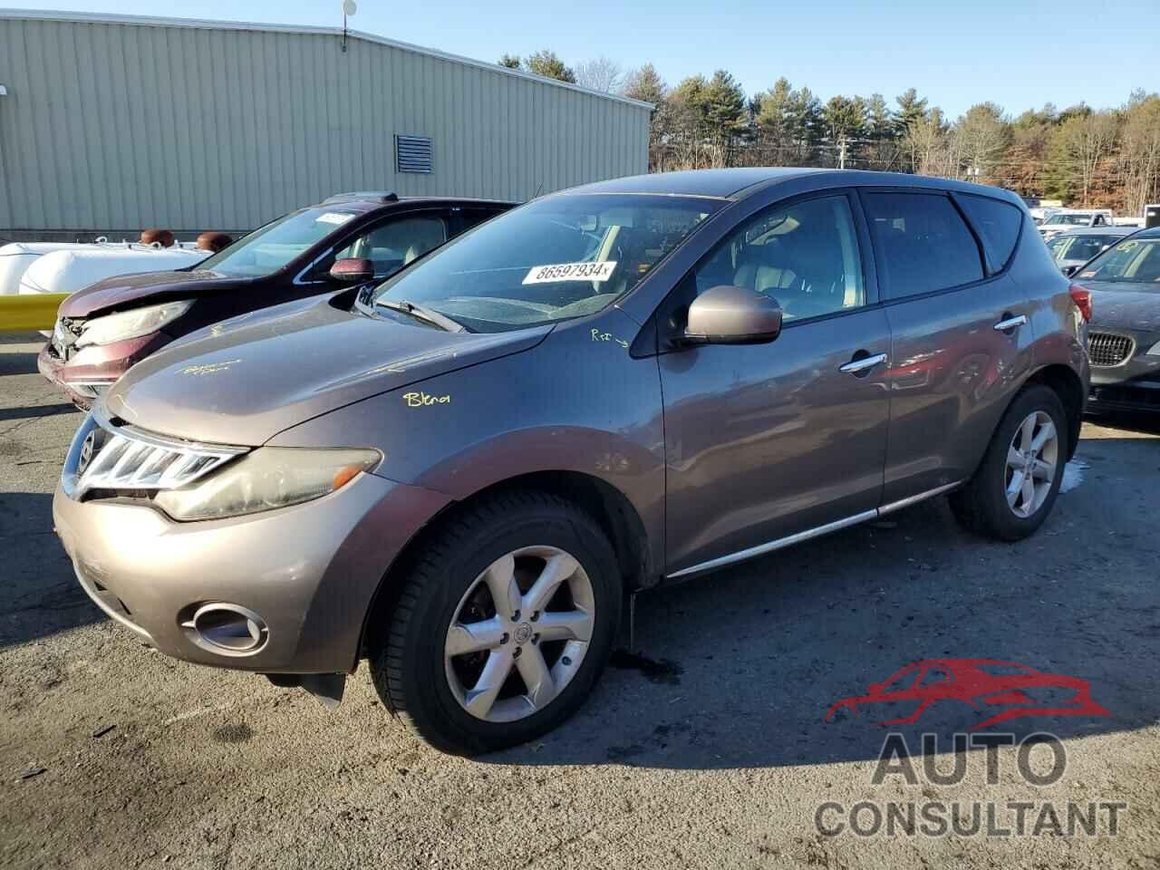 NISSAN MURANO 2009 - JN8AZ18W59W132100