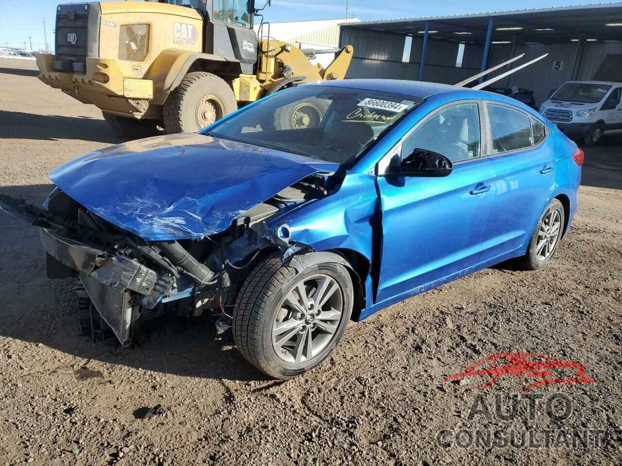HYUNDAI ELANTRA 2018 - 5NPD84LF0JH245256