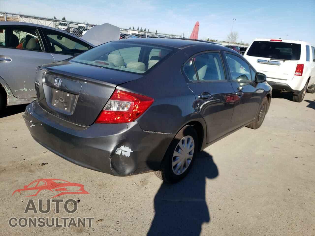 HONDA CIVIC 2012 - 19XFB2F51CE370498
