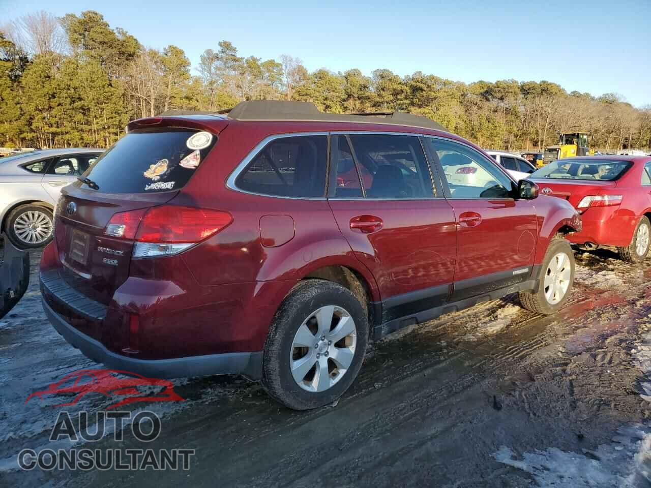 SUBARU OUTBACK 2012 - 4S4BRBCC0C3290657