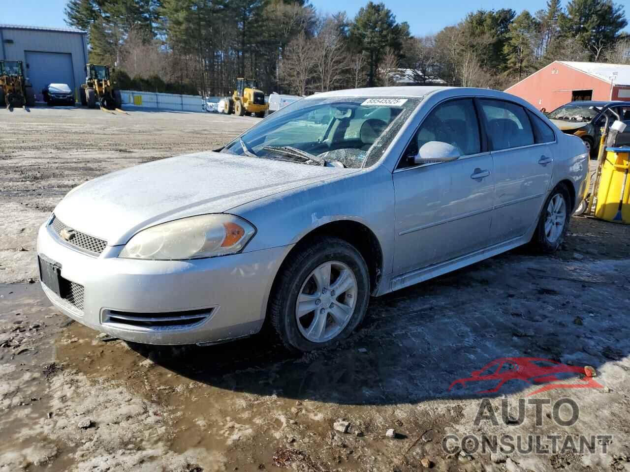 CHEVROLET IMPALA 2012 - 2G1WA5E30C1196319