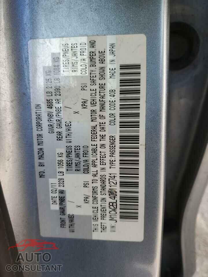MAZDA 5 2012 - JM1CW2BL4C0112741