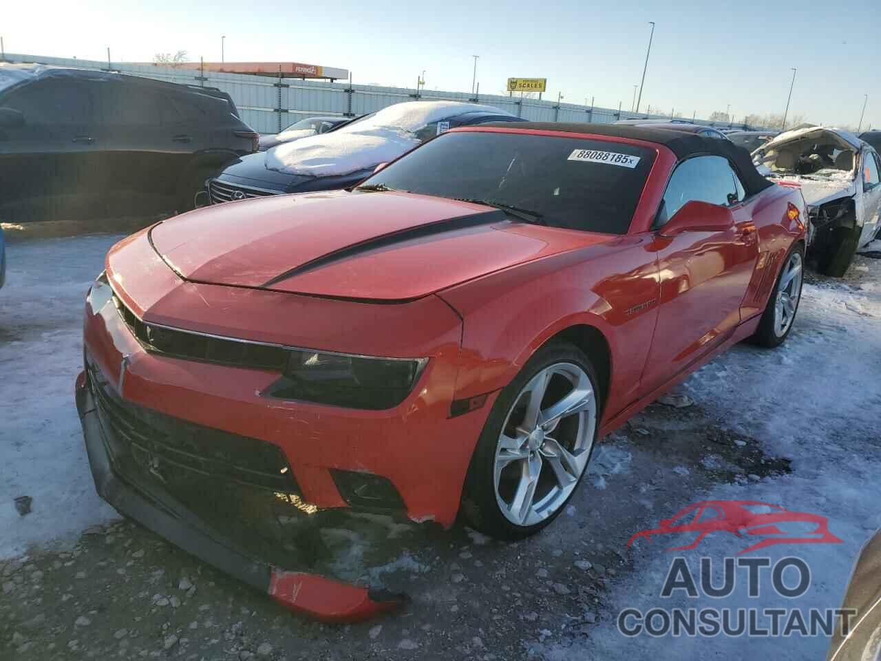 CHEVROLET CAMARO 2015 - 2G1FF3D37F9255198