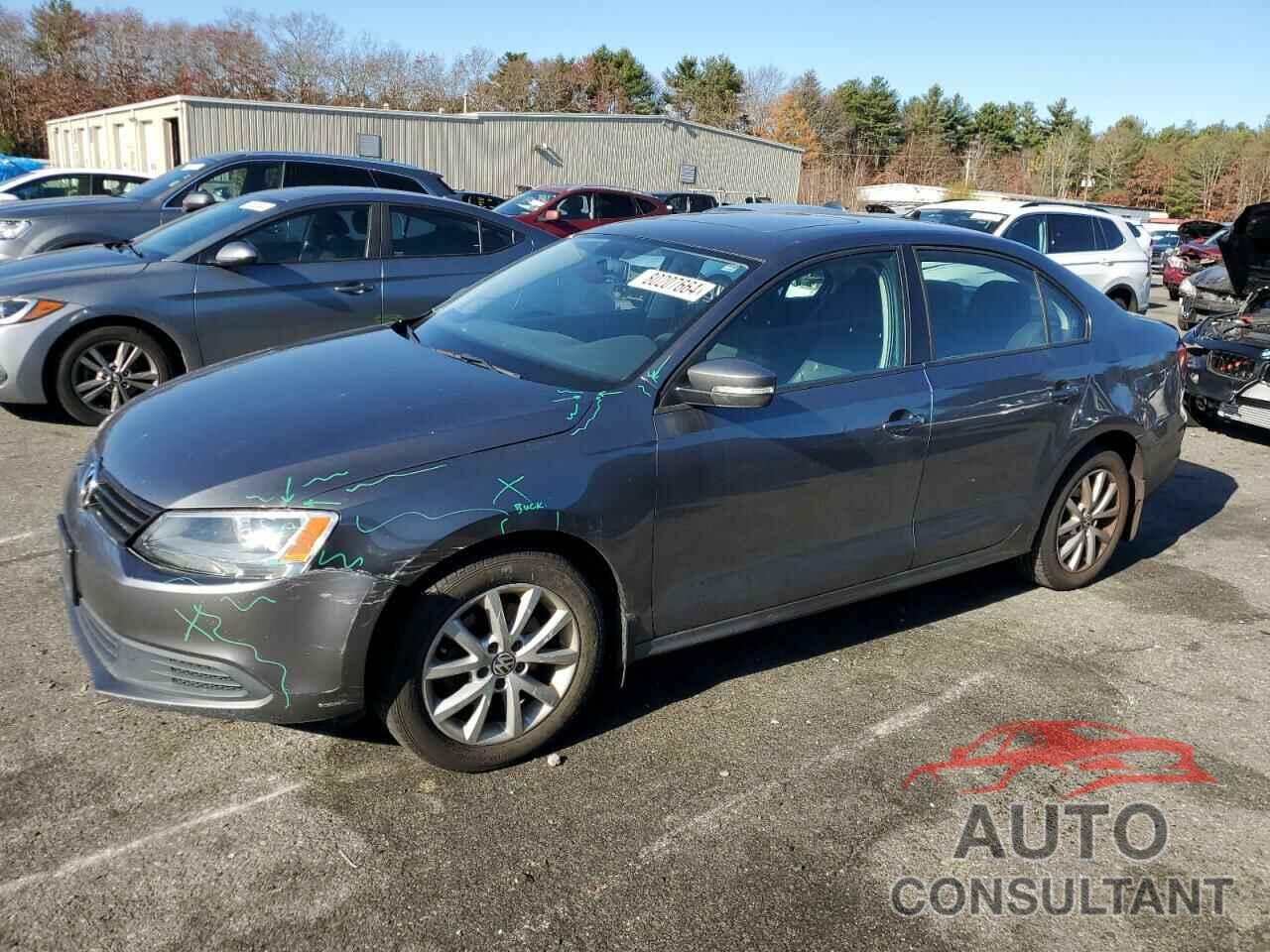 VOLKSWAGEN JETTA 2012 - 3VWDP7AJ8CM125629