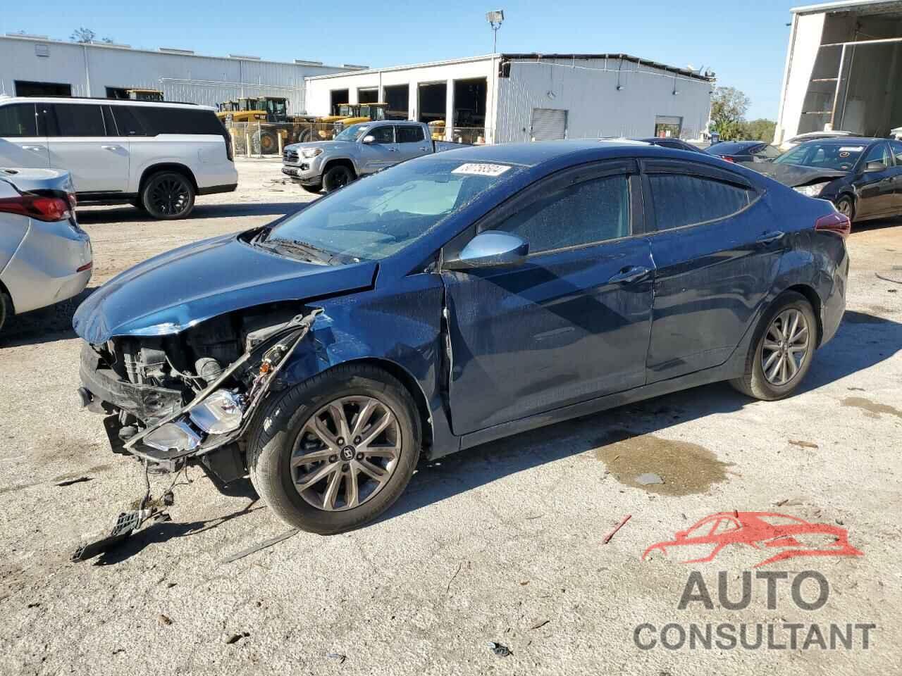 HYUNDAI ELANTRA 2016 - KMHDH4AE9GU606990