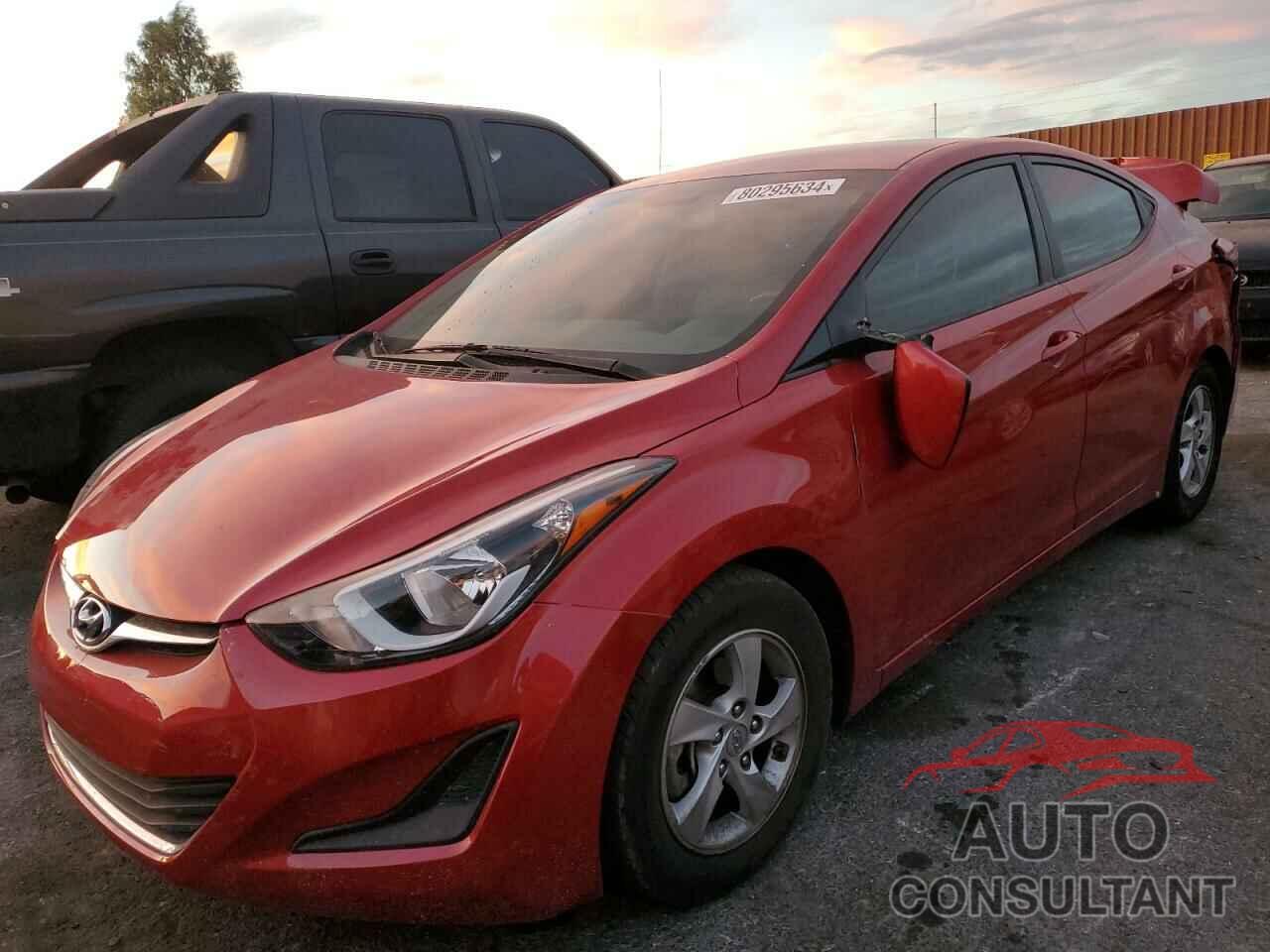 HYUNDAI ELANTRA 2015 - KMHDH4AE4FU391632