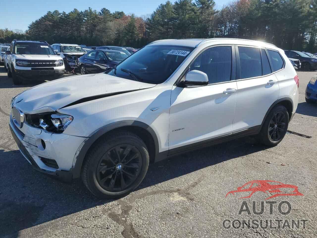 BMW X3 2016 - 5UXWX9C54G0D66444