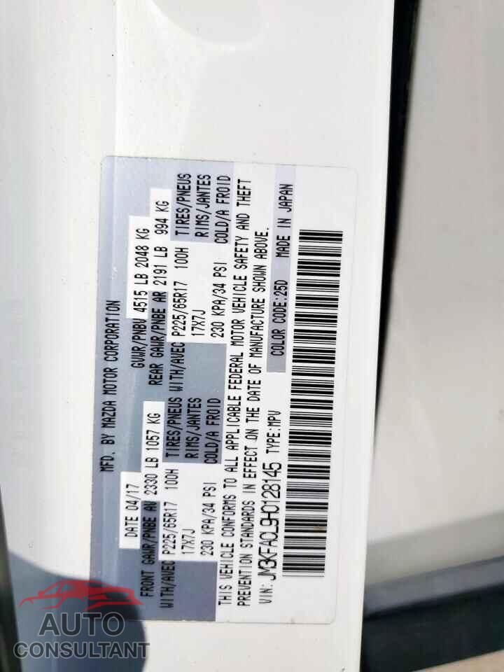 MAZDA CX-5 2017 - JM3KFACL9H0128145
