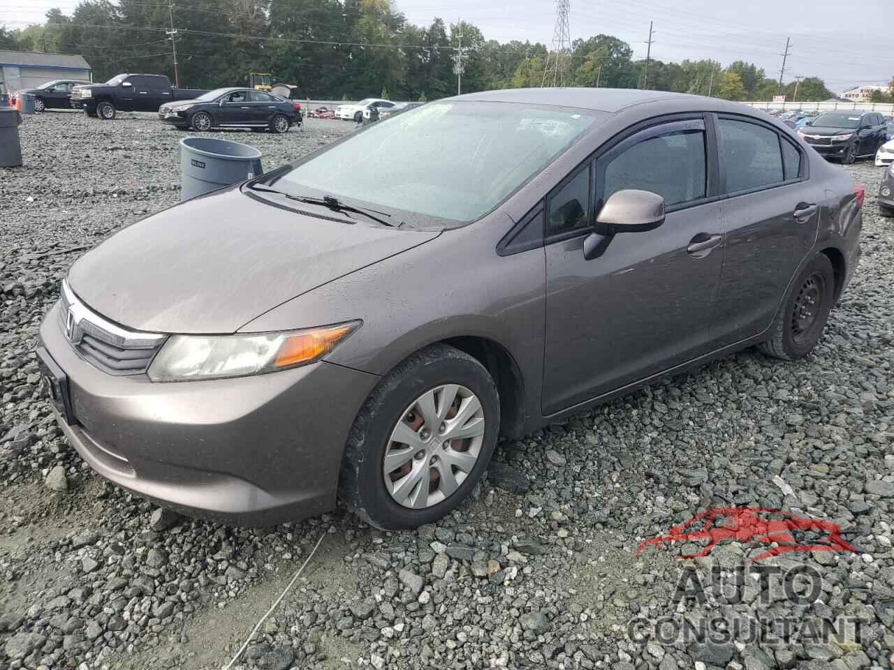 HONDA CIVIC 2012 - 19XFB2F58CE336297