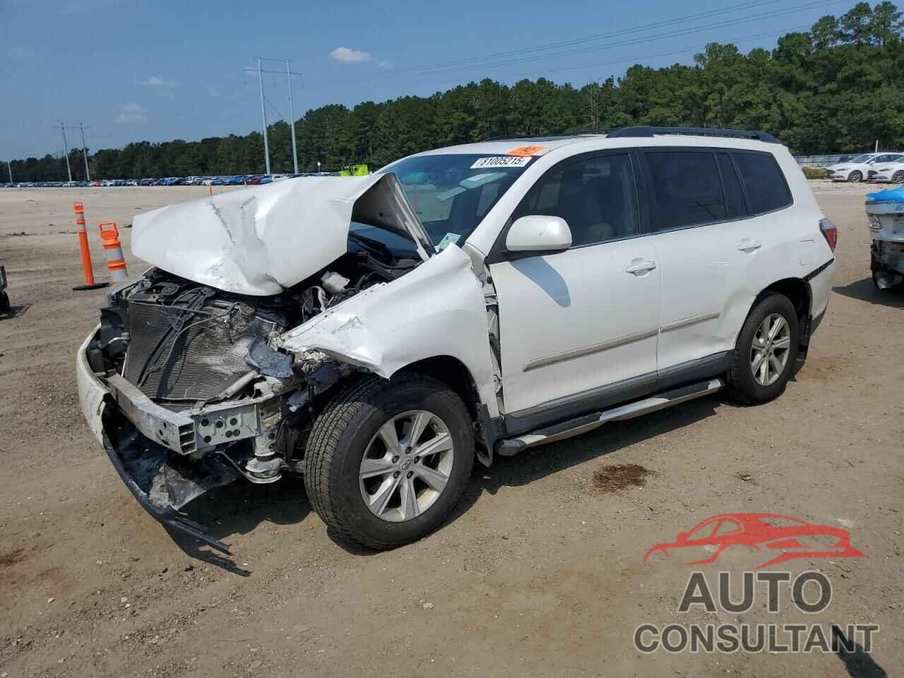 TOYOTA HIGHLANDER 2012 - 5TDZK3EH0CS071573