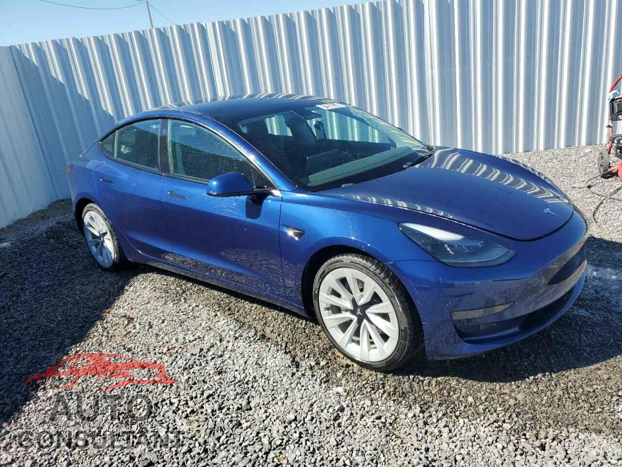 TESLA MODEL 3 2022 - 5YJ3E1EA8NF372314
